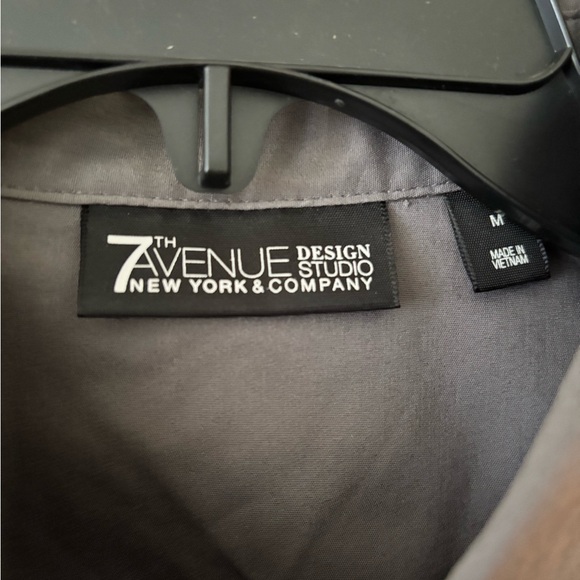 Gray Button-Up Shirt - Picture 2 of 6